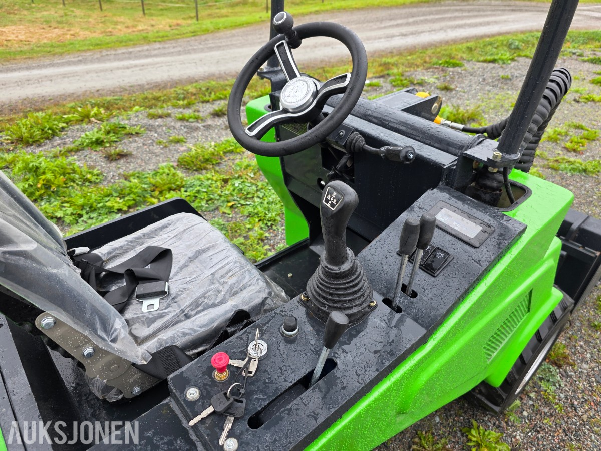 2026 Euroloader SKT 1000 kompaktlaster 4WD 3.6 timer -skuffe-gaffel