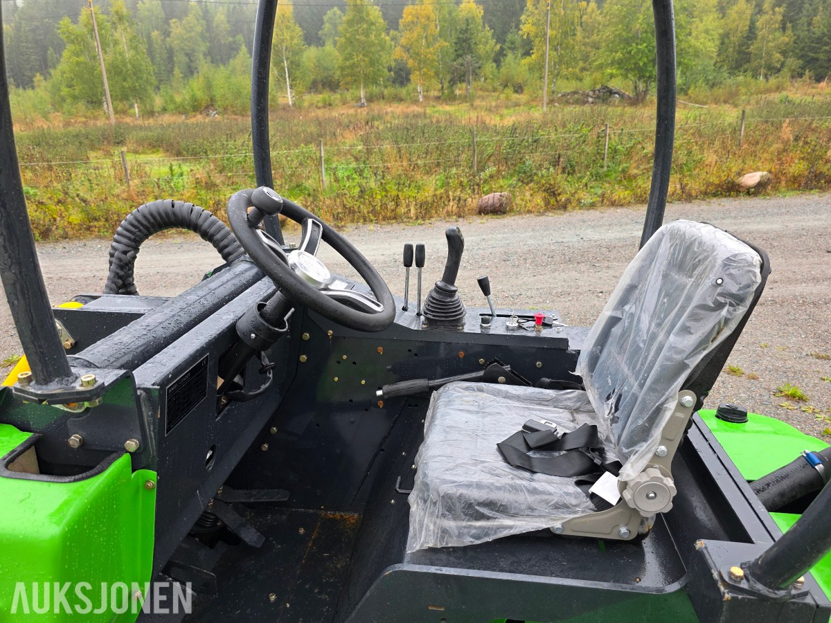2026 Euroloader SKT 1000 kompaktlaster 4WD 3.6 timer -skuffe-gaffel