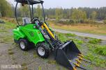 2026 Euroloader SKT 1000 kompaktlaster 4WD 3.6 timer -skuffe-gaffel