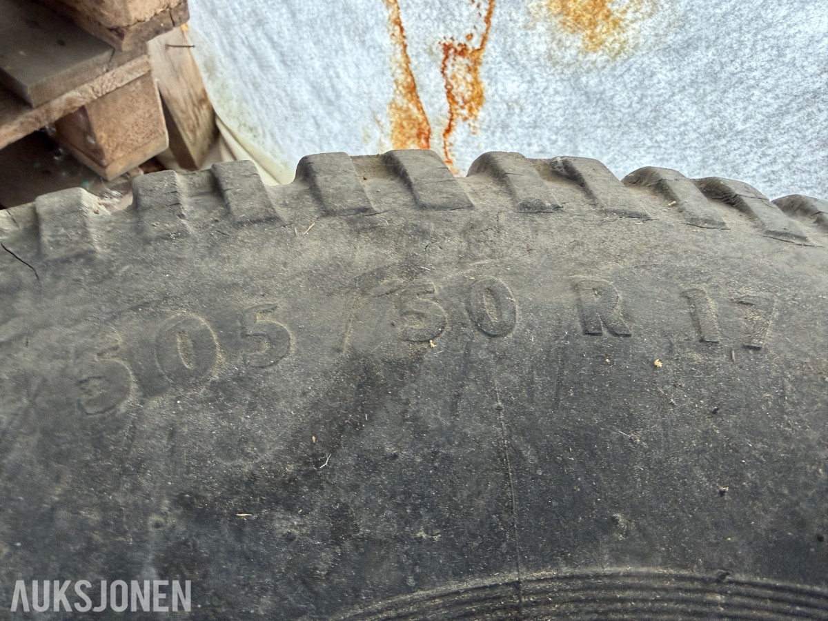 Continental - 2 stk. 505/50R17 dekk til landbrukshenger