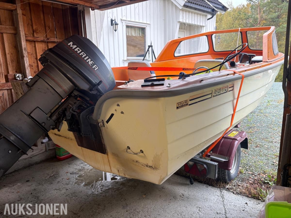 1979 Askeladden 16,5 med 25 hk Mercury påhengsmotor