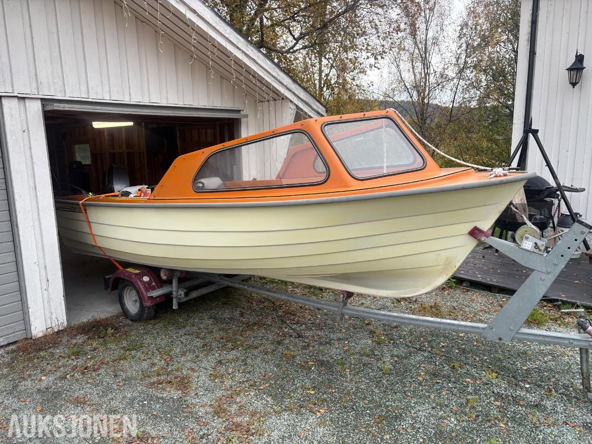 1979 Askeladden 16,5 med 25 hk Mercury påhengsmotor