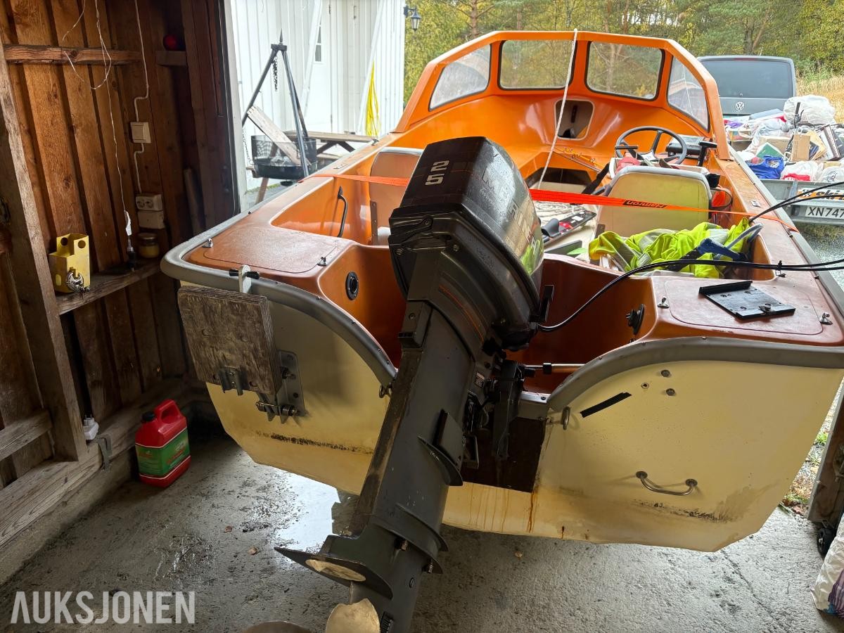 1979 Askeladden 16,5 med 25 hk Mercury påhengsmotor