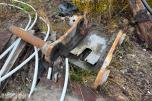 Hurtigfeste / redskapsfeste til gravemaskin med løftekrok