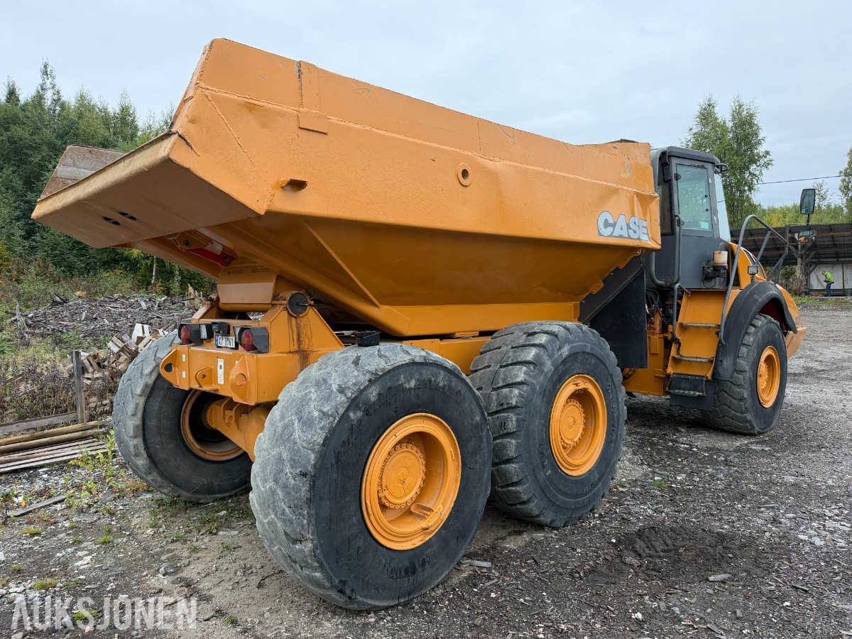 2006 Case 327B dumper / 6x6 / Sentralsmøring