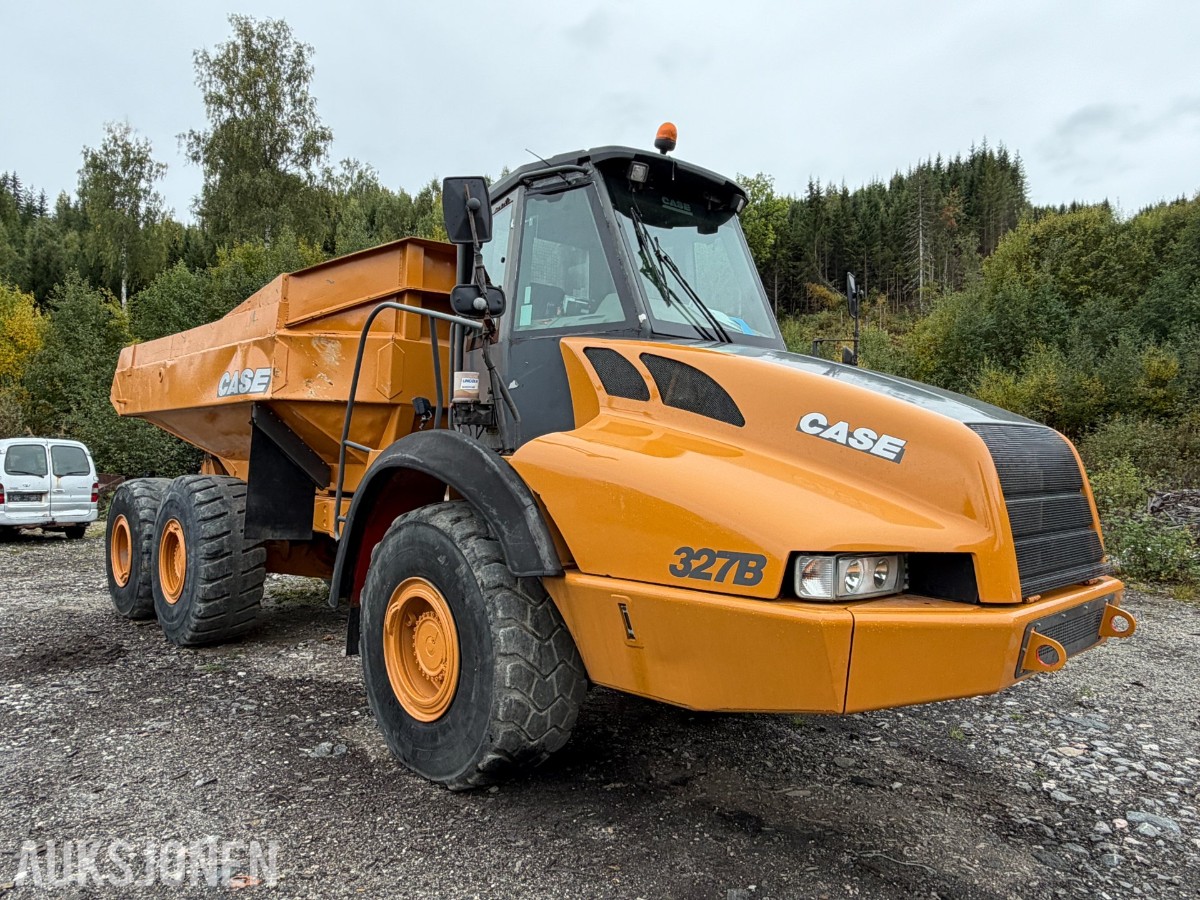 2006 Case 327B dumper / 6x6 / Sentralsmøring