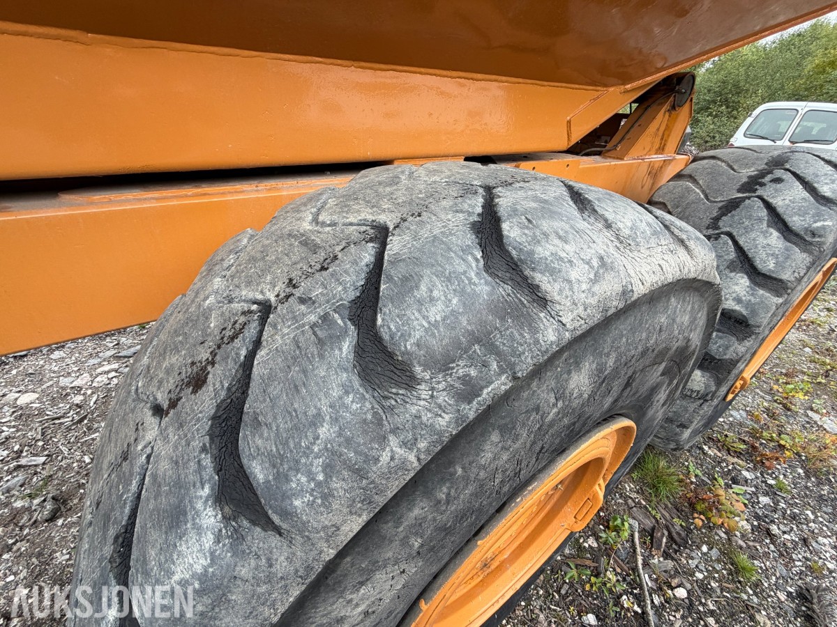 2006 Case 327B dumper / 6x6 / Sentralsmøring