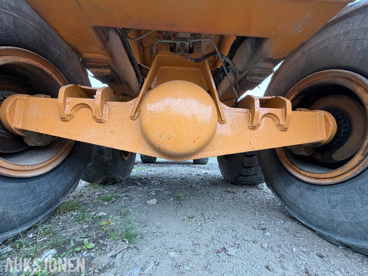 2006 Case 327B dumper / 6x6 / Sentralsmøring