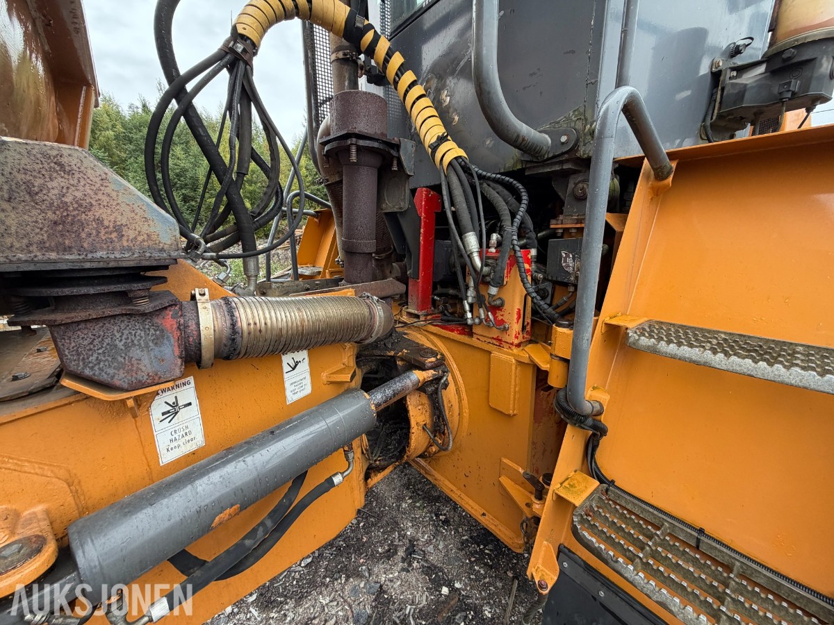 2006 Case 327B dumper / 6x6 / Sentralsmøring