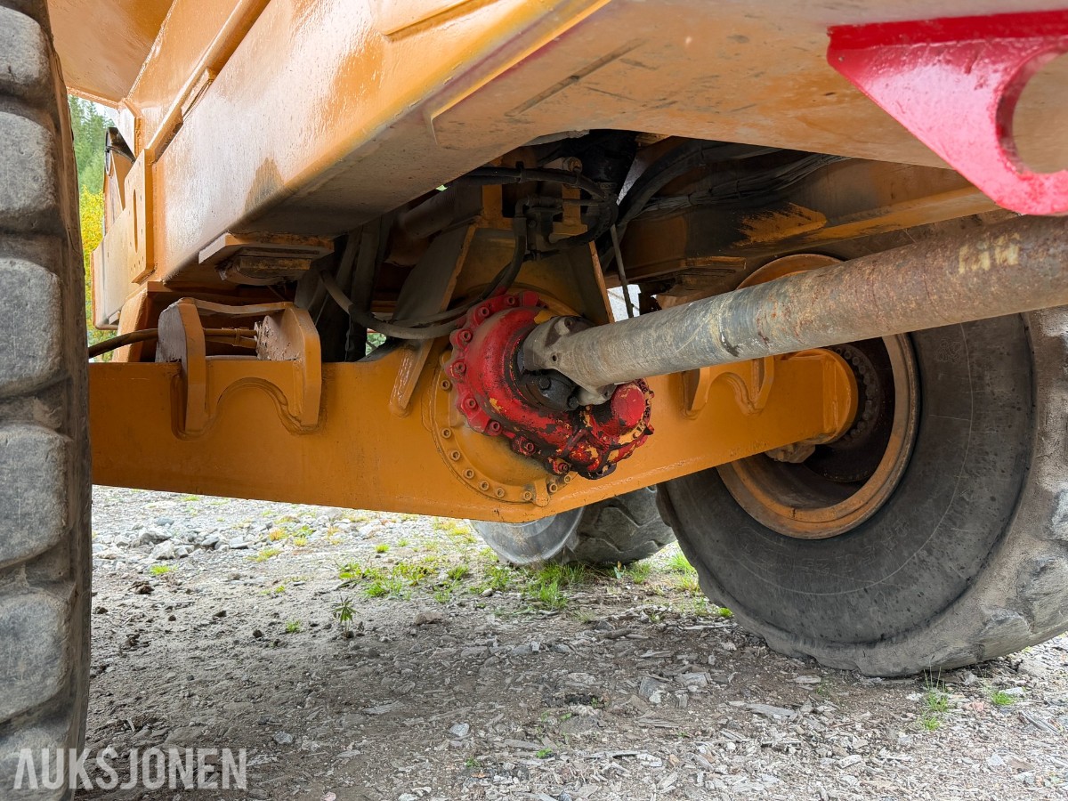 2006 Case 327B dumper / 6x6 / Sentralsmøring