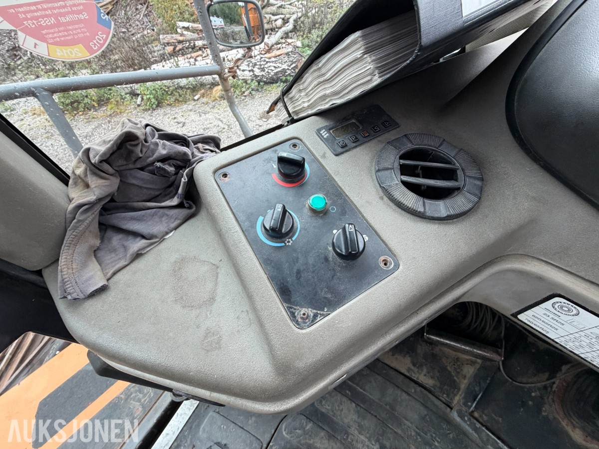 2006 Case 327B dumper / 6x6 / Sentralsmøring