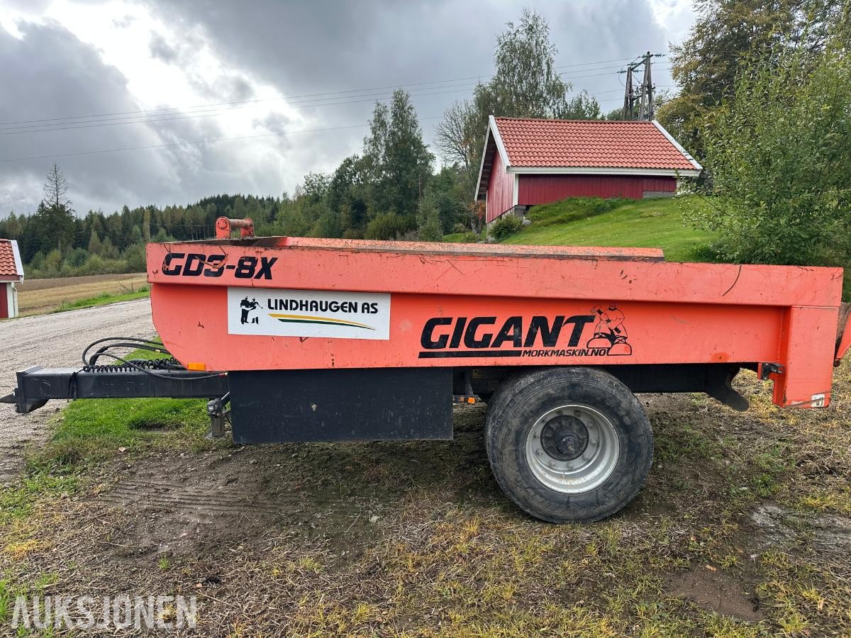 2018 Gigant  GD3-8X dumperhenger.