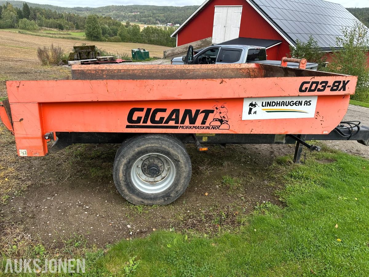 2018 Gigant  GD3-8X dumperhenger.
