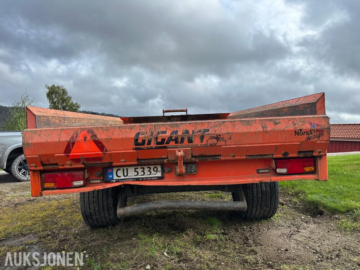 2018 Gigant  GD3-8X dumperhenger.