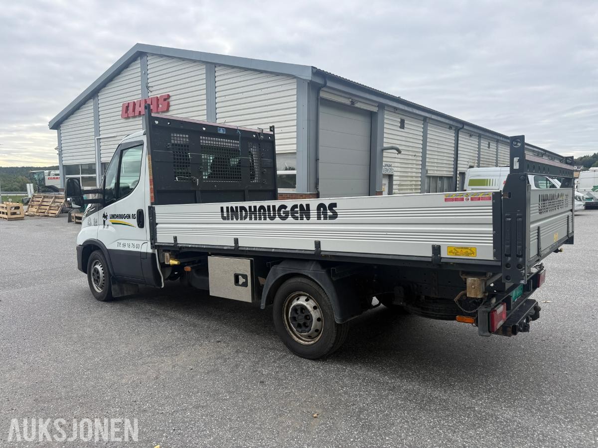 2020 Iveco Daily planbil m/tipp – automat – ryggekamera – 3-seter