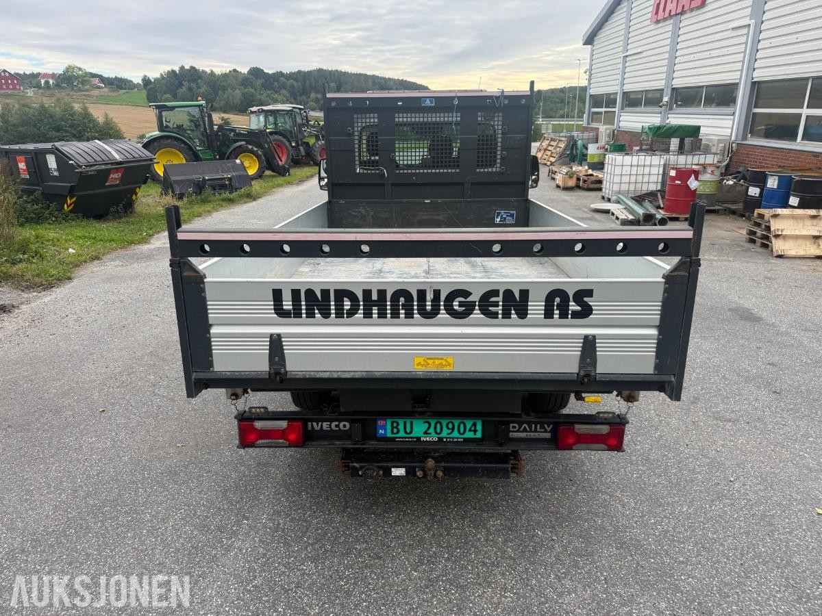2020 Iveco Daily planbil m/tipp – automat – ryggekamera – 3-seter