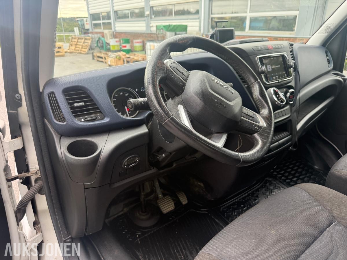 2020 Iveco Daily planbil m/tipp – automat – ryggekamera – 3-seter