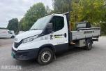 2020 Iveco Daily planbil m/tipp – automat – ryggekamera – 3-seter