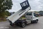 2020 Iveco Daily planbil m/tipp – automat – ryggekamera – 3-seter