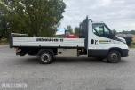 2020 Iveco Daily planbil m/tipp – automat – ryggekamera – 3-seter