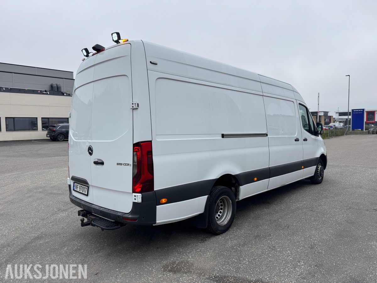 2020 Mercedes-Benz Sprinter - 190 hk Automat servicebil med verkstedinnredning
