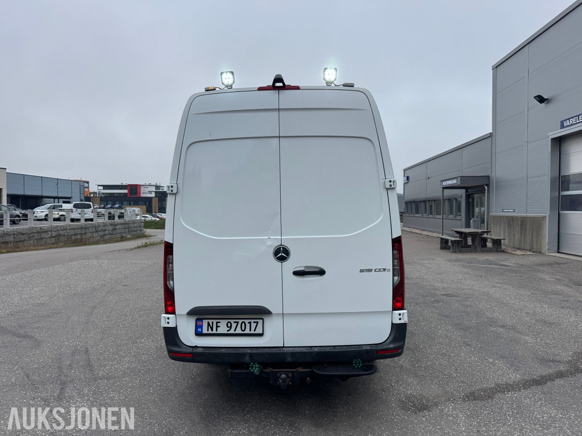 2020 Mercedes-Benz Sprinter - 190 hk Automat servicebil med verkstedinnredning