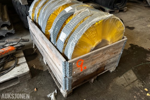 8 pakker Holms børster 700 mm