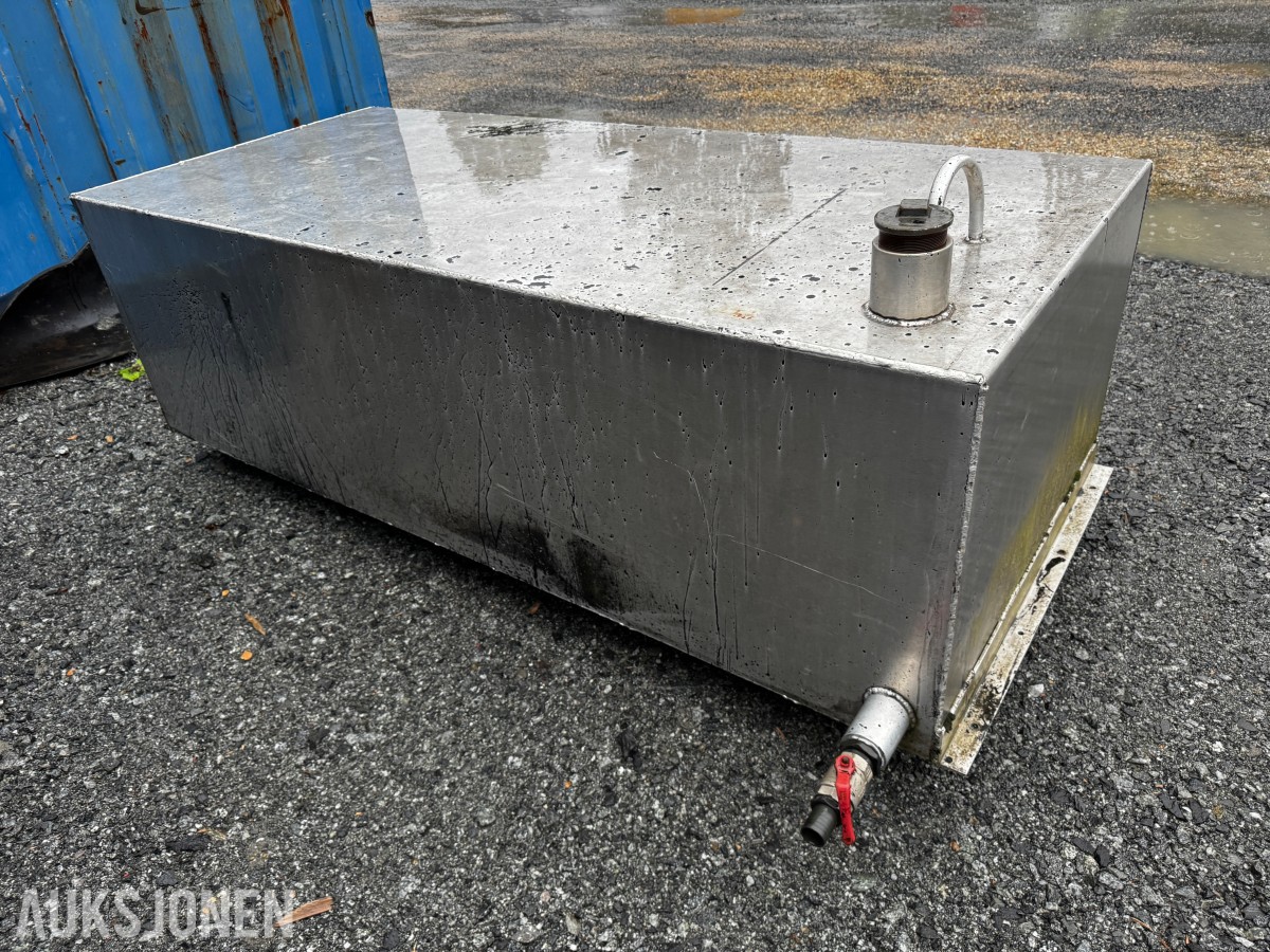 Aluminiumstank 1000x2300x700 mm