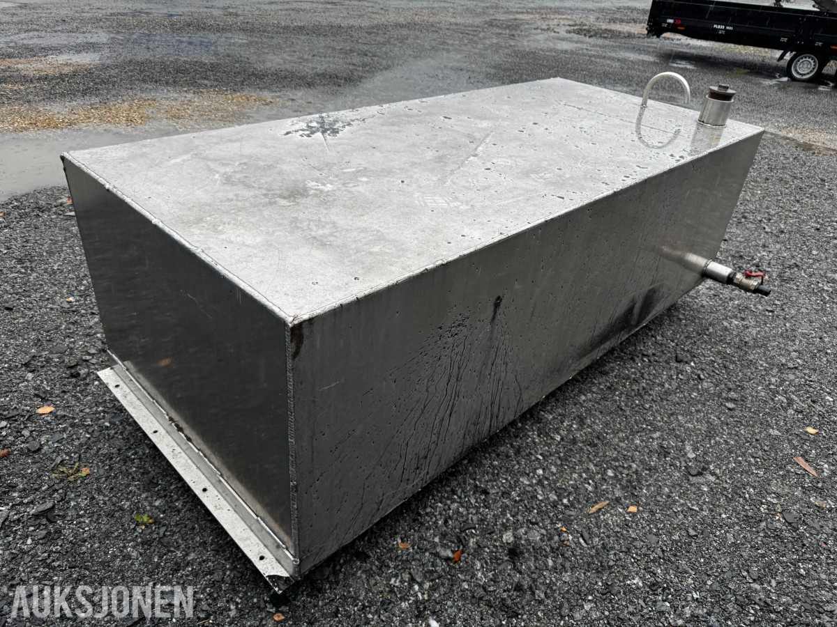 Aluminiumstank 1000x2300x700 mm