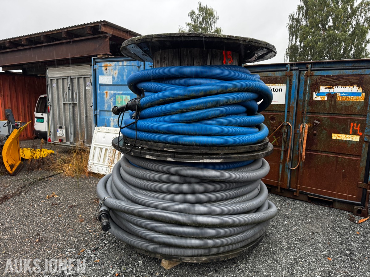 Tankanlegg for brakker med slanger