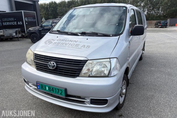 2008  HIACE 2.5-117 D 4WD, 268240km