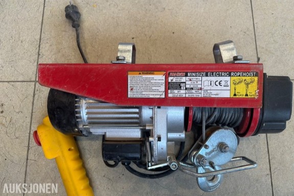 Hamron HGS 800 elektrisk vaierløfter 400/800 kg