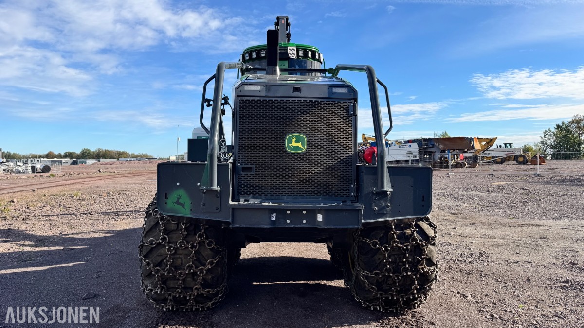 2025 John Deere 1270H hogstmaskin – H424 aggregat – 993 timer