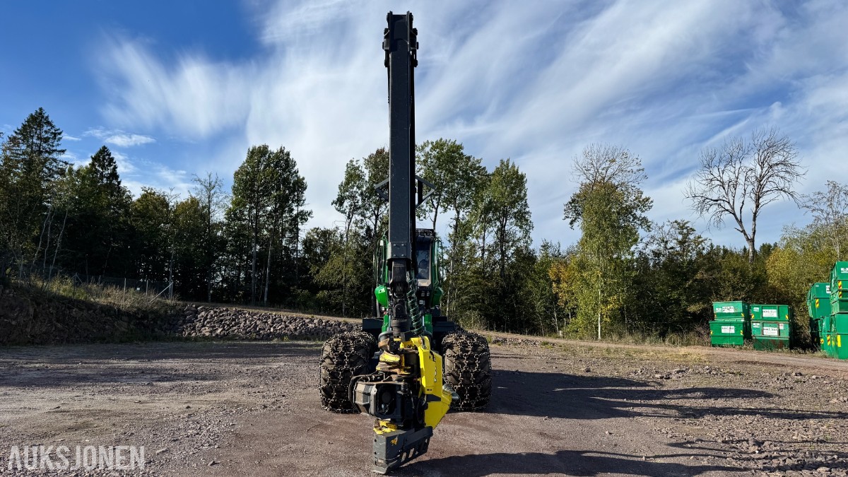 2025 John Deere 1270H hogstmaskin – H424 aggregat – 993 timer
