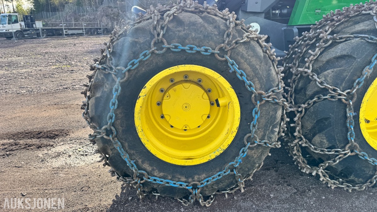 2025 John Deere 1270H hogstmaskin – H424 aggregat – 993 timer