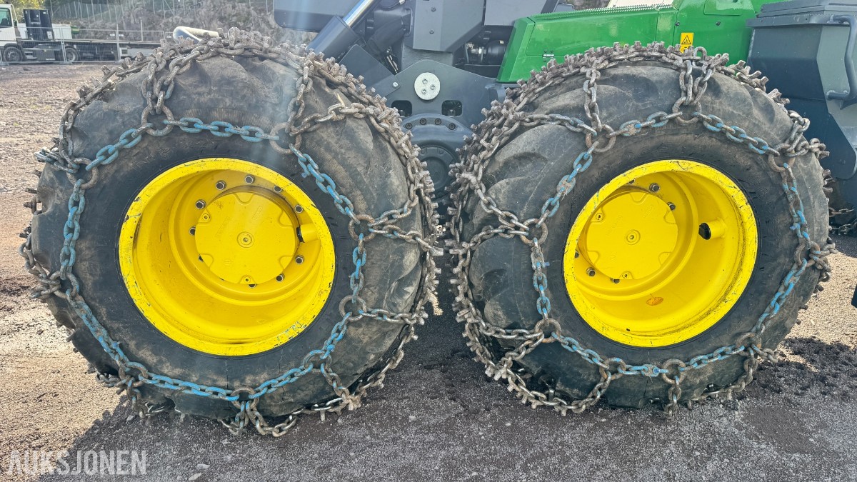 2025 John Deere 1270H hogstmaskin – H424 aggregat – 993 timer