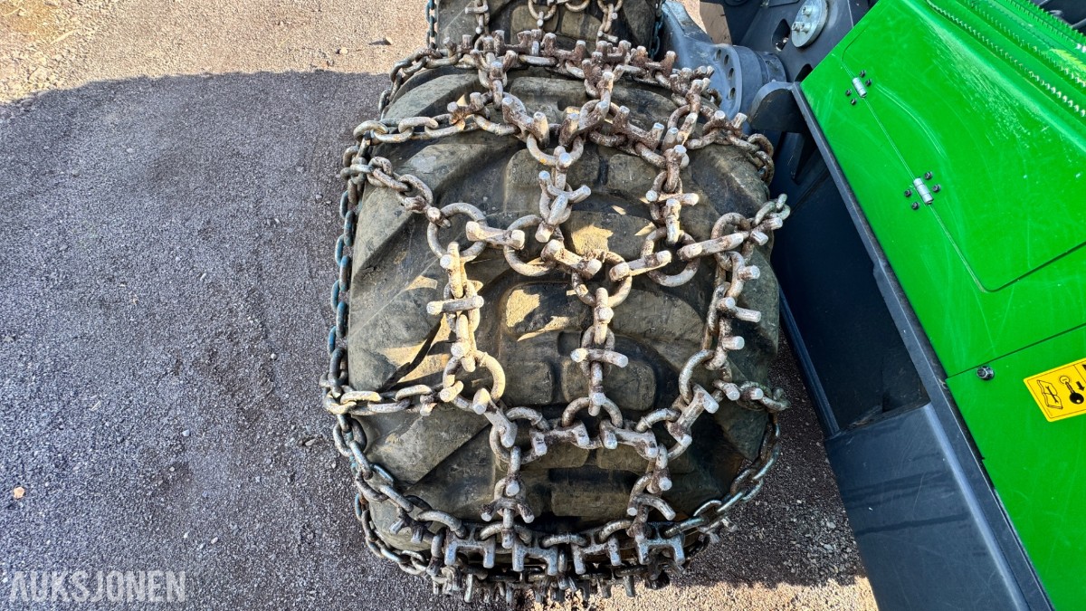 2025 John Deere 1270H hogstmaskin – H424 aggregat – 993 timer