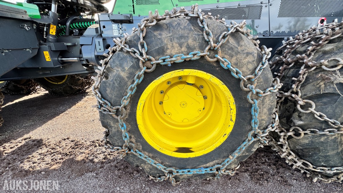 2025 John Deere 1270H hogstmaskin – H424 aggregat – 993 timer