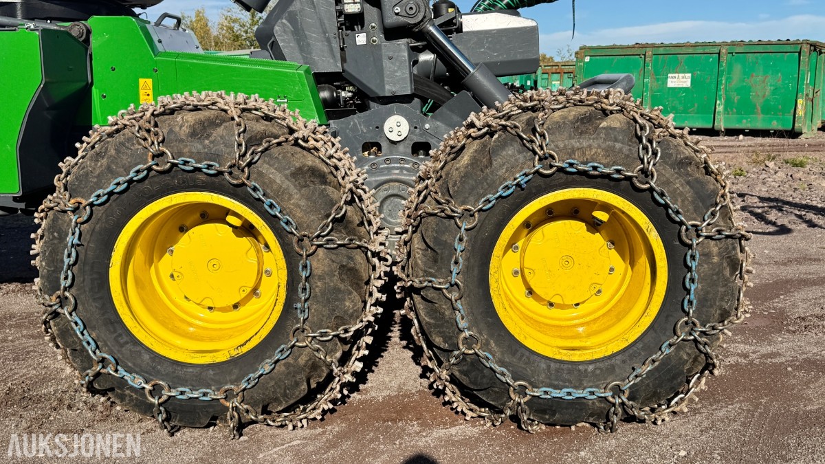 2025 John Deere 1270H hogstmaskin – H424 aggregat – 993 timer