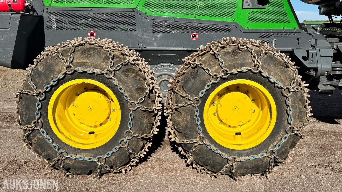 2025 John Deere 1270H hogstmaskin – H424 aggregat – 993 timer