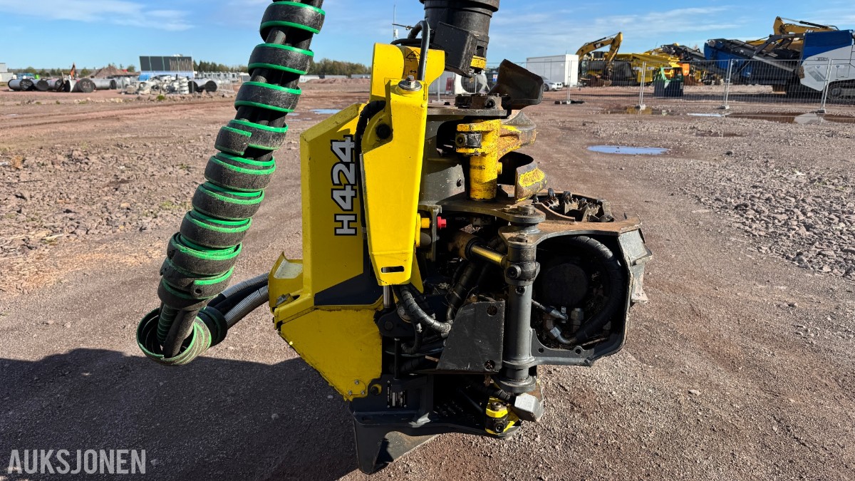 2025 John Deere 1270H hogstmaskin – H424 aggregat – 993 timer