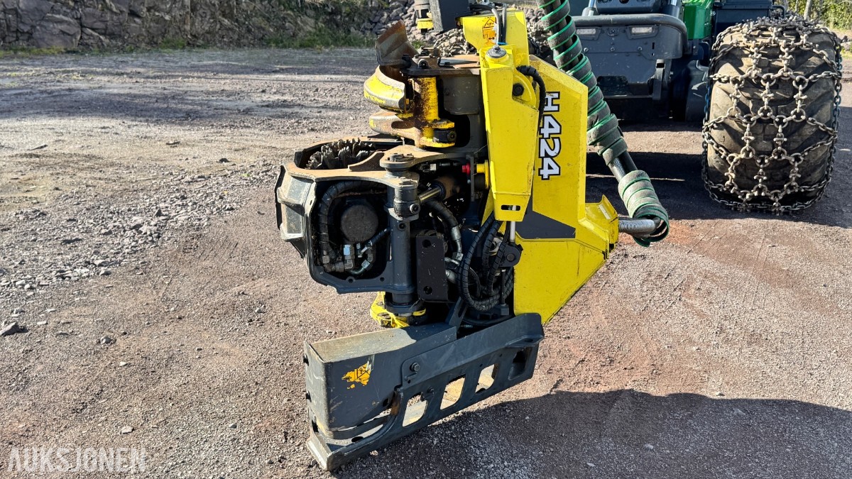 2025 John Deere 1270H hogstmaskin – H424 aggregat – 993 timer
