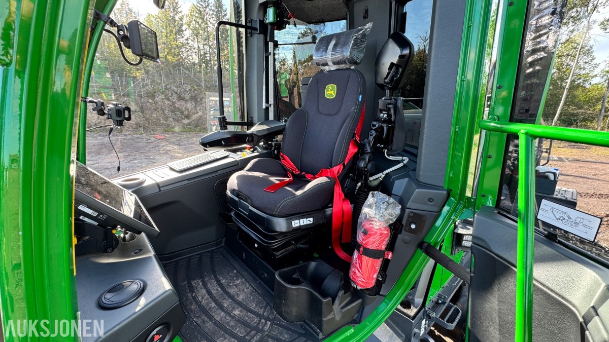 2025 John Deere 1270H hogstmaskin – H424 aggregat – 993 timer