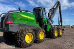 2025 John Deere 1270H hogstmaskin – H424 aggregat – 993 timer