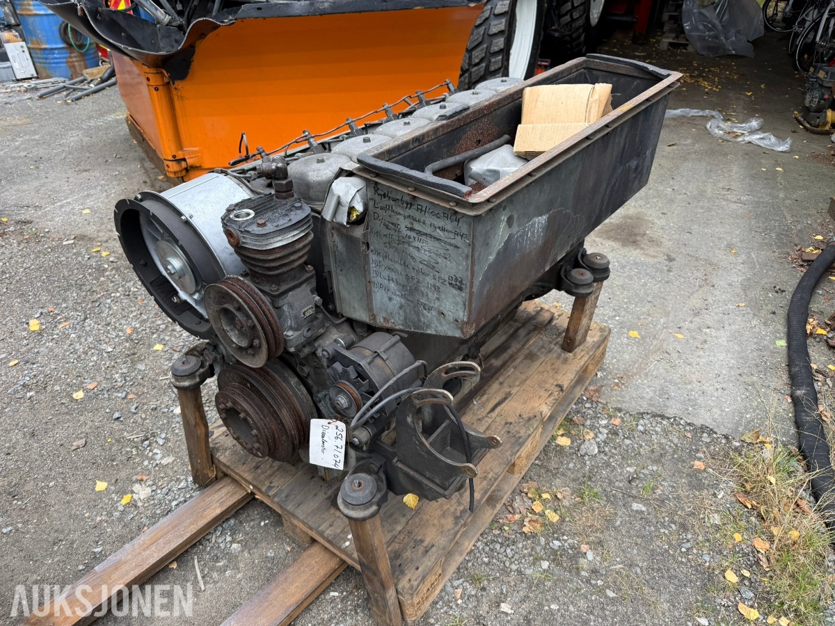 Deutz F6L912W 6-sylindret luftkjølt dieselmotor – 65 kW – 2300 o/min