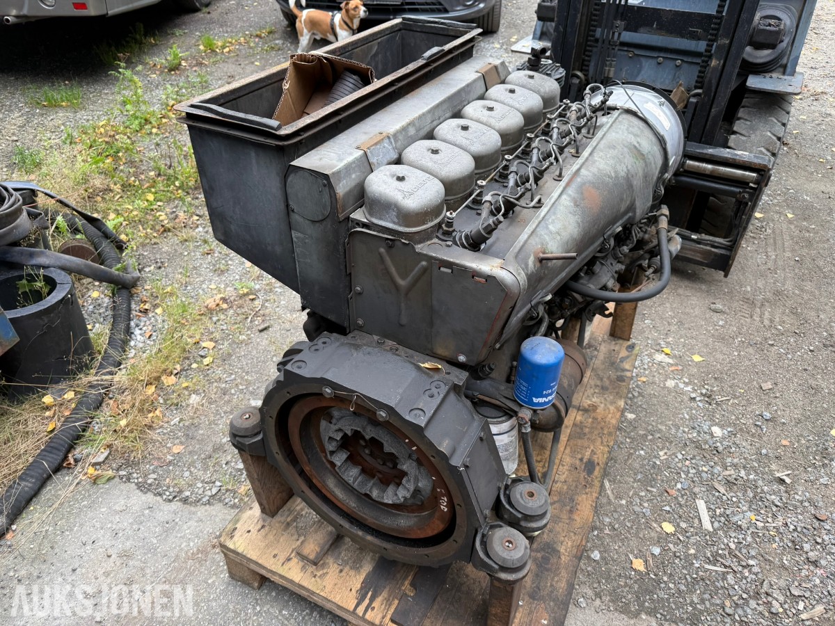 Deutz F6L912W 6-sylindret luftkjølt dieselmotor – 65 kW – 2300 o/min