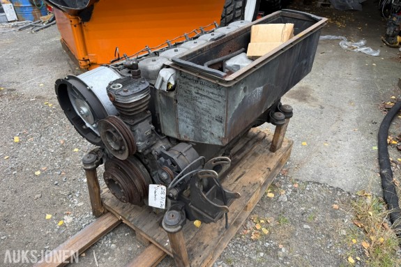 Deutz F6L912W 6-sylindret luftkjølt dieselmotor – 65 kW – 2300 o/min