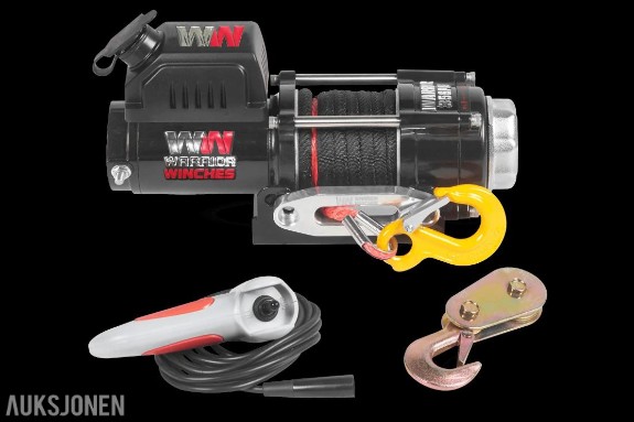 Helt ny Warrior Ninja 3500 lbs  elektisk vinsj . Trekkraft  1587 kg