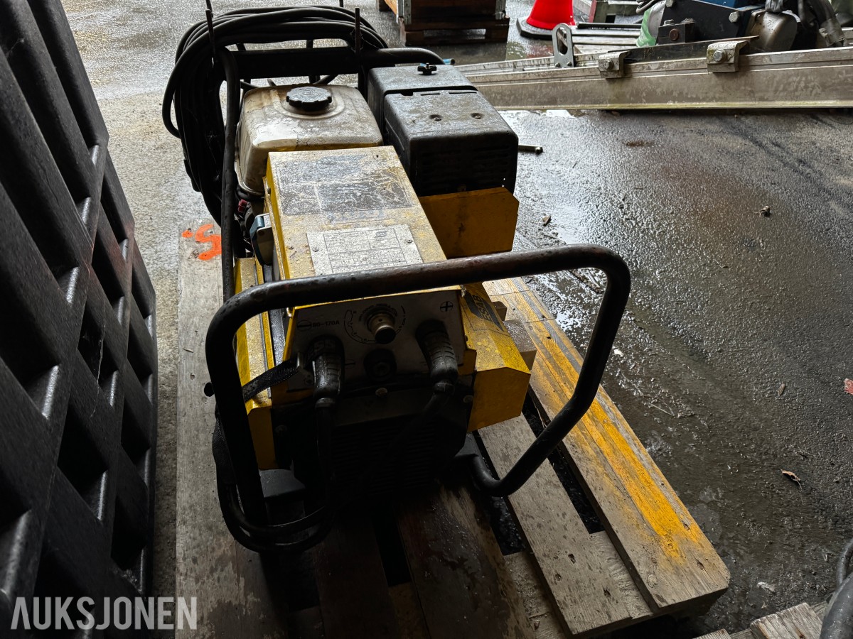 ESAB sveiseaggregat med Honda 11 HK aggregat