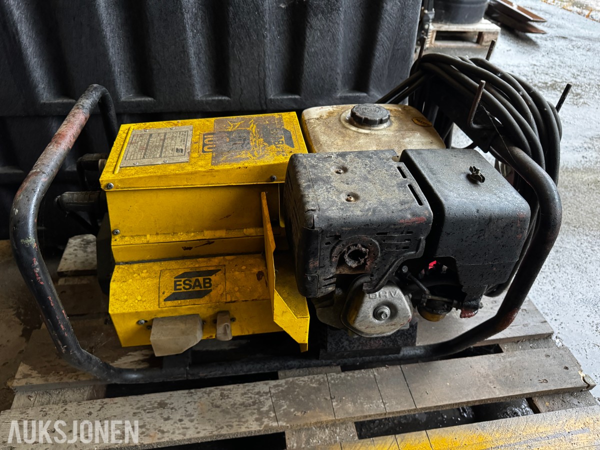 ESAB sveiseaggregat med Honda 11 HK aggregat